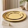 Premium Golden Charger Plate Size Collection