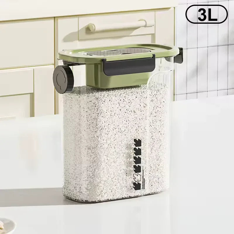 Airtight Grain Storage Container Set