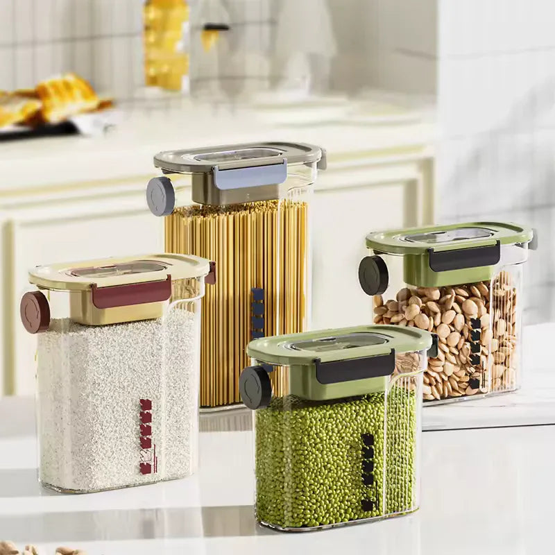 Airtight Grain Storage Container Set