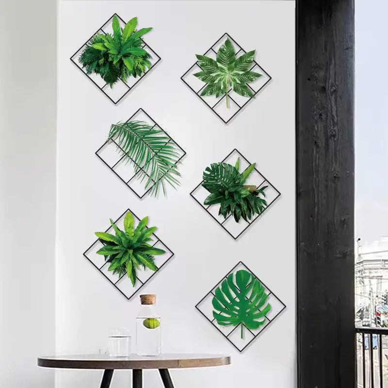 Green Plant Wall Stickers for Home Decor