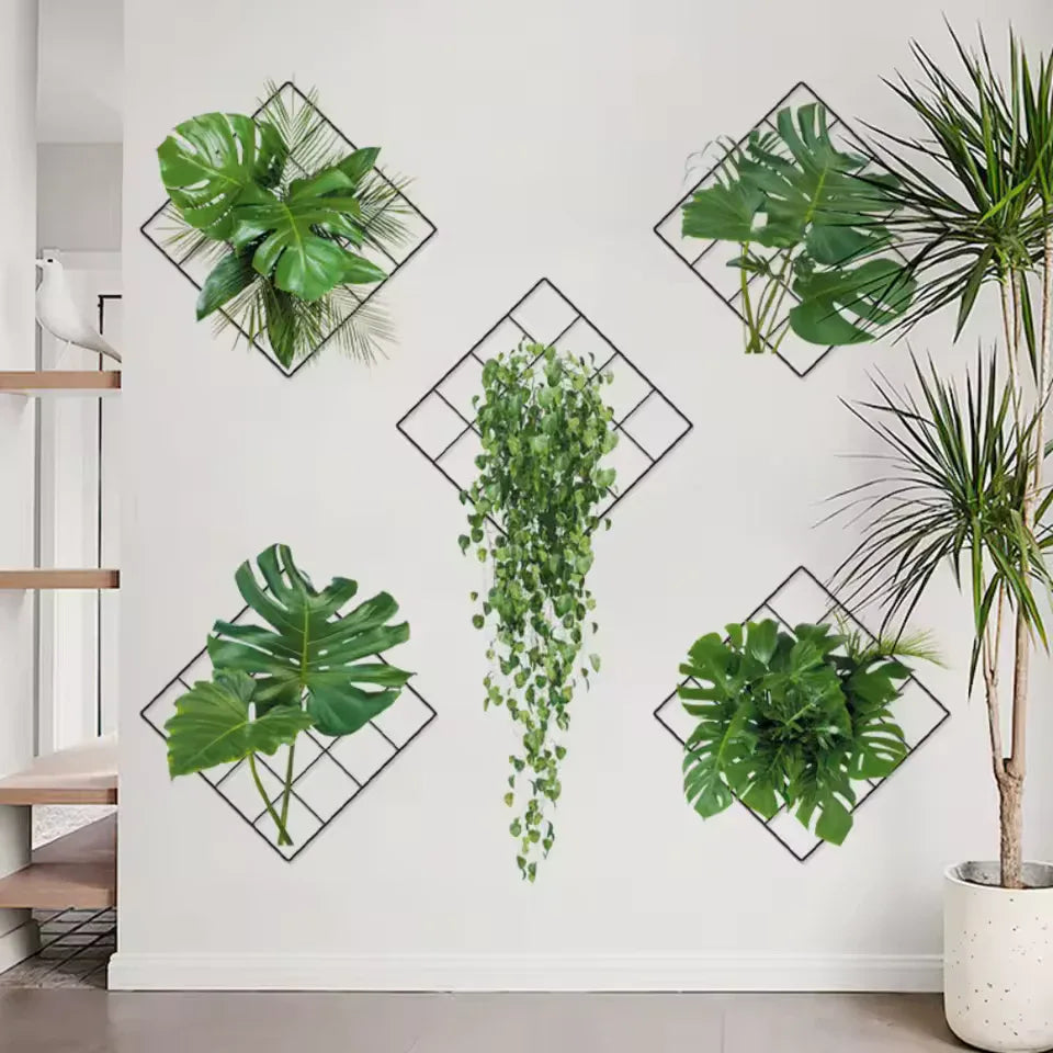 Green Plant Wall Stickers for Home Decor