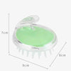Silicone Scalp Massage Brush with Soft Bristles