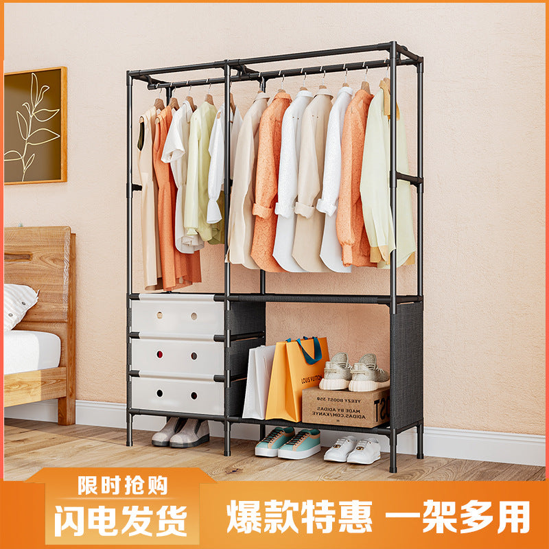 Multi-Functional Modular Wardrobe System – Heavy-Duty Space-Saving