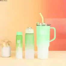 3 Pieces Water Bottle Set - Stylish & Durable - Clarify.pk