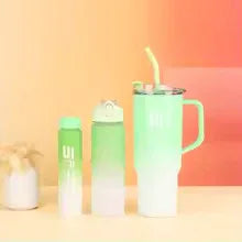 3 Pieces Water Bottle Set - Stylish & Durable - Clarify.pk