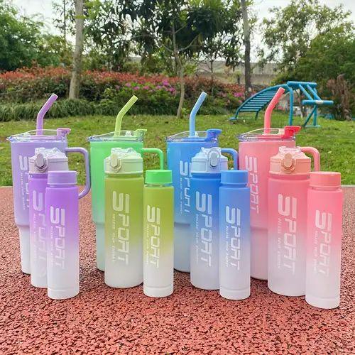 3 Pieces Water Bottle Set - Stylish & Durable - Clarify.pk