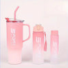 3 Pieces Water Bottle Set - Stylish & Durable - Clarify.pk