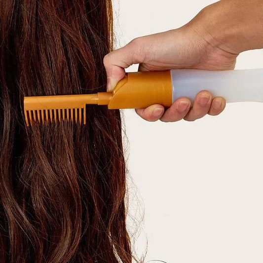 Hair Dye Applicator Bottle with Comb