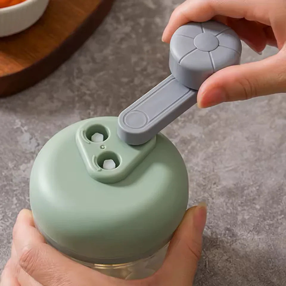 Hand Pulled Manual Chopper Garlic Press