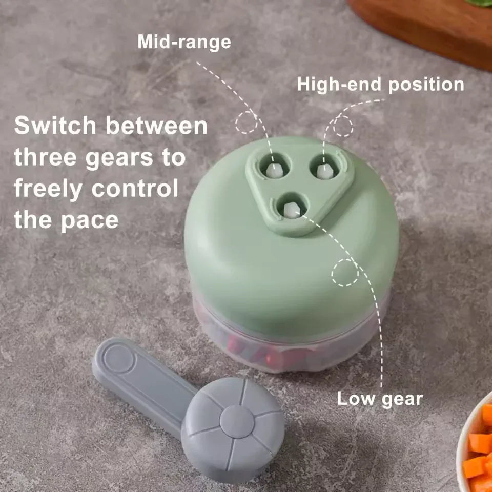 Hand Pulled Manual Chopper Garlic Press