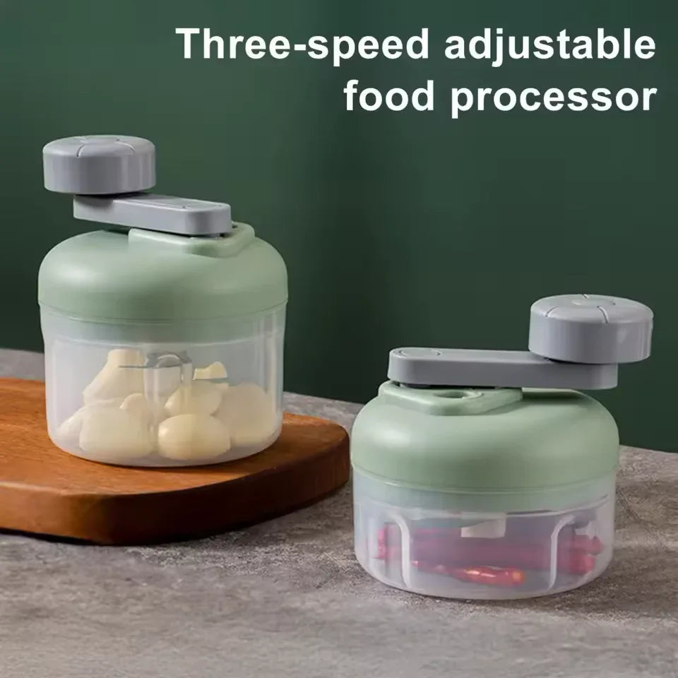 Hand Pulled Manual Chopper Garlic Press
