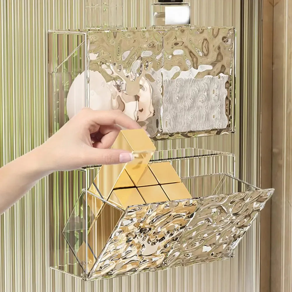 Cotton Pad Storage Container - Stylish & Durable - Clarify.pk