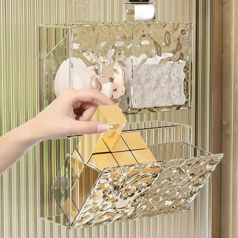 Cotton Pad Storage Container - Stylish & Durable - Clarify.pk