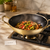 Heavy Gauge Stainless Steel Cooking Wok