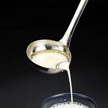 Stainless Steel Oil Separator Spoon - Durable Kitchen Tool - Clarify.pk