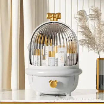 High Capacity Cosmetic Storage Box with Elegant Design - Clarify.pk