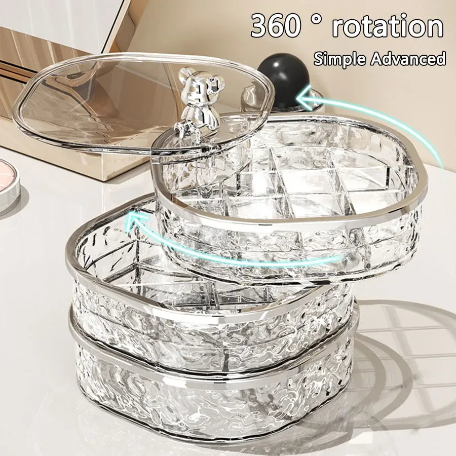 High-End Jewelry Storage Box with Elegant Design