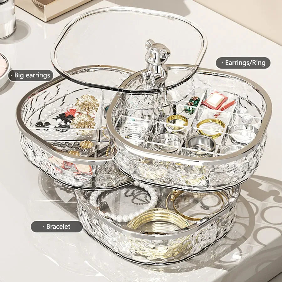 High-End Jewelry Storage Box with Elegant Design
