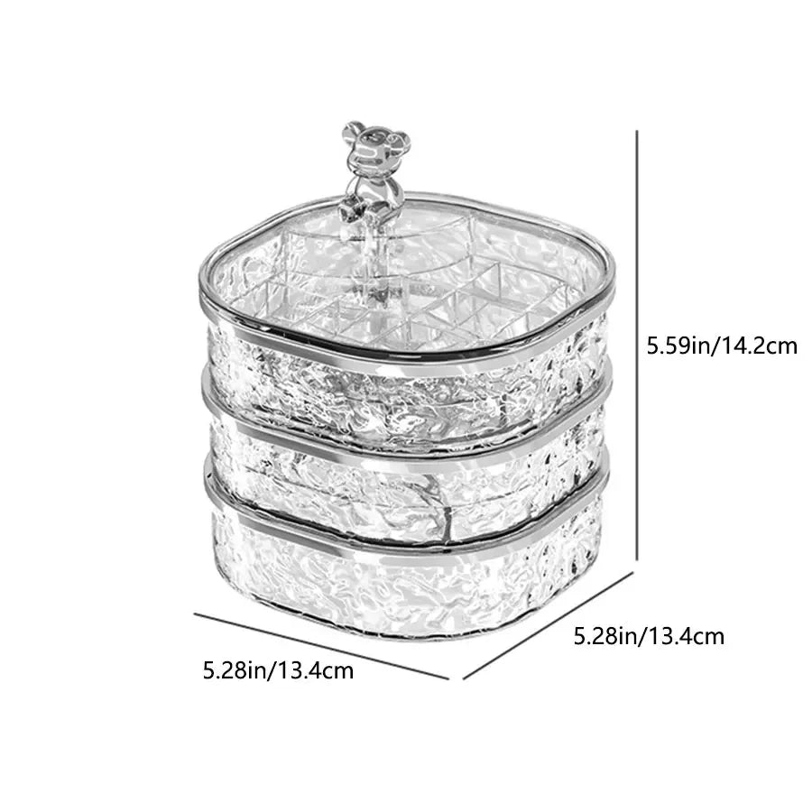 High-End Jewelry Storage Box with Elegant Design
