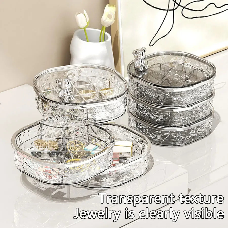 High-End Jewelry Storage Box with Elegant Design