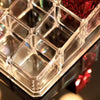 9 Grid Lipstick Holder Clear Acrylic Organizer