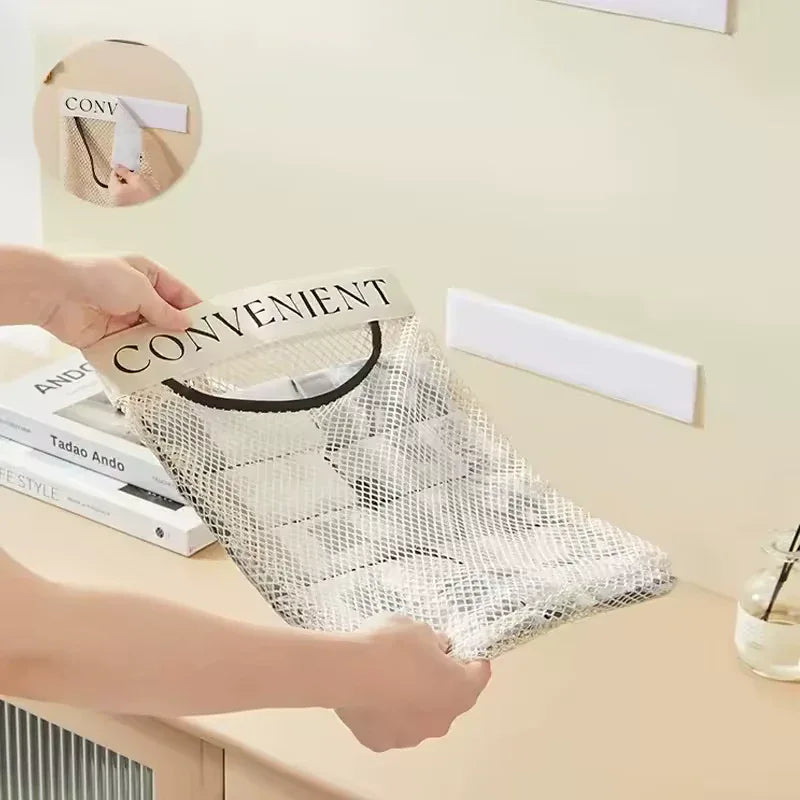 میش کابینہ کوڑا کرکٹ بیگ ڈسپنسر آرگنائزر