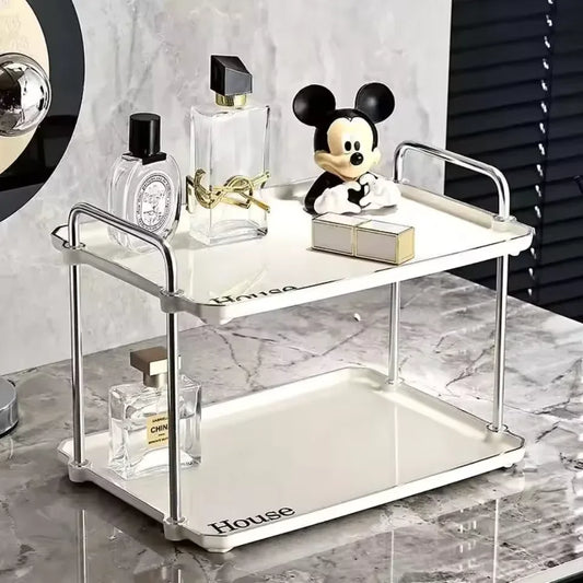 2 Tier Desktop Cup Rack Organizer - Stylish & Durable