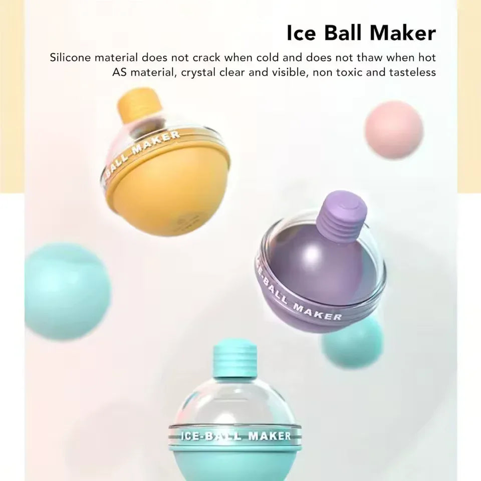 Spherical Ice Molds Ice Cream Makers Set