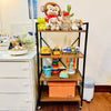 4-Tier Universal Storage Rack (Movable with Wheels)