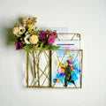 PaperPulse Wall-Mounted Magazine & Book Organizer