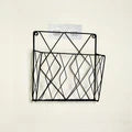 PaperPulse Wall-Mounted Magazine & Book Organizer
