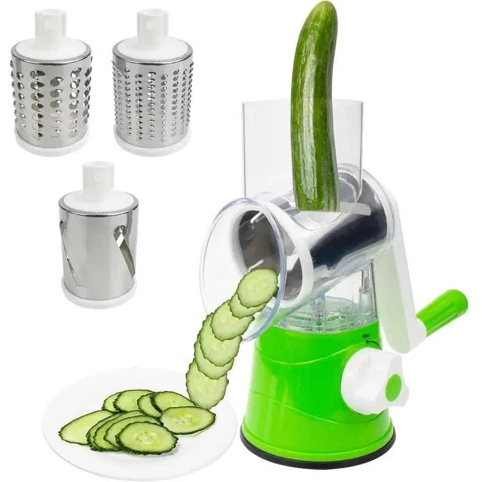 3 in 1 Manual Vegetable Cutter Slicer for Effortless Food Prep - Clarify.pk