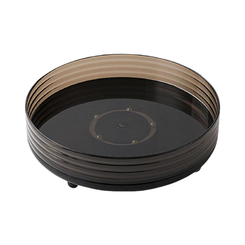 Luxury Black 360° Rotating Storage Tray – Luxury Organizer Stand