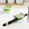 U-Shaped Cutlery Cleaning Brush – Double-Sided Kitchen Knife & Tableware Scrubber