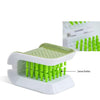 U-Shaped Cutlery Cleaning Brush – Double-Sided Kitchen Knife & Tableware Scrubber
