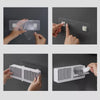 Clam Shell Soap Dish with Drain Tray - Wall Mounted Bar Soap Holder