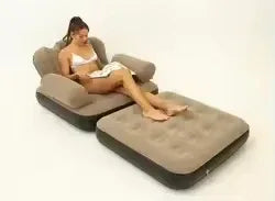 Inflatable Sofa Bed - Comfortable & Portable