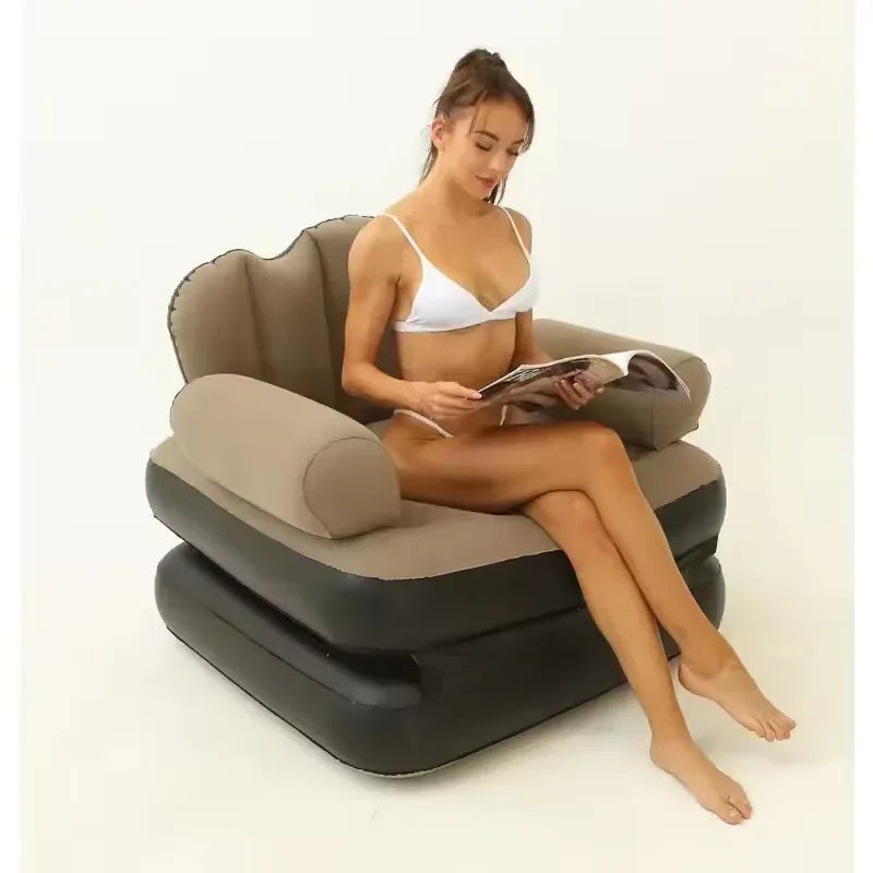 Inflatable Sofa Bed - Comfortable & Portable