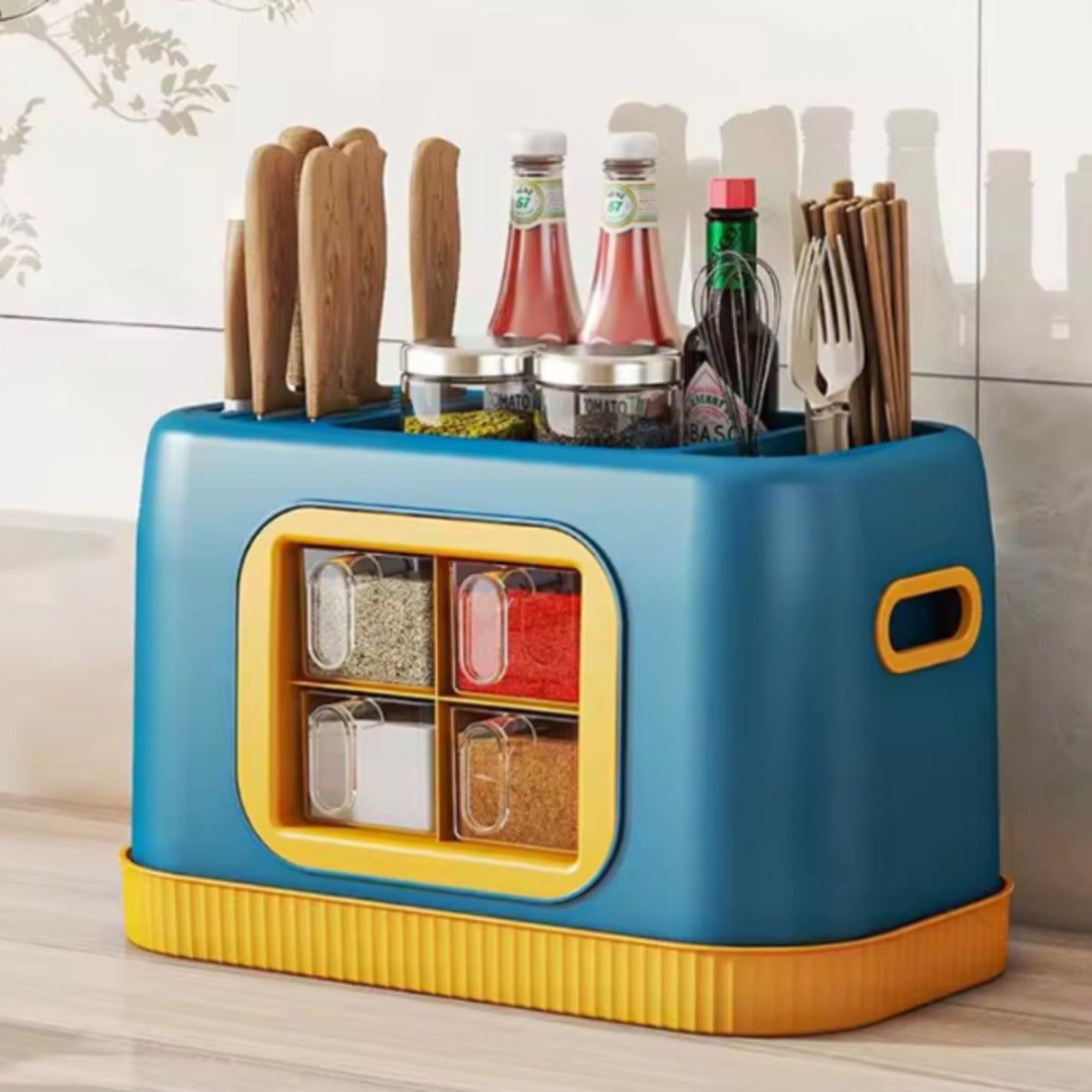 Multipurpose Spice & Cutlery Organizer