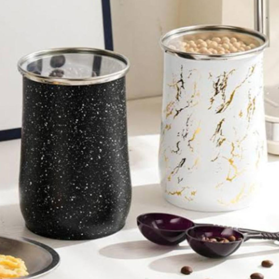Iron Storage Jar with Glass Lid – 1000ml