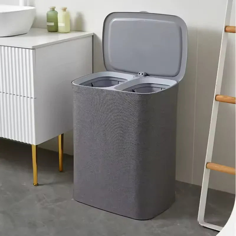 Japanese Style Clothes Hamper with Removable Bag - Clarify.pk