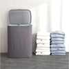 Japanese Style Clothes Hamper with Removable Bag - Clarify.pk