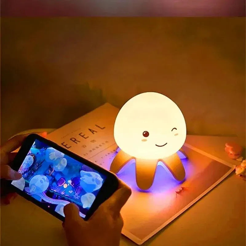Jellyfish Night Light with Remote & Music - Clarify.pk