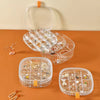 3 Layer Jewelry Storage Case - Clear Organizer