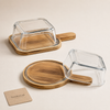 Kebab Serving Dish with Glass Lid – 3 Shapes