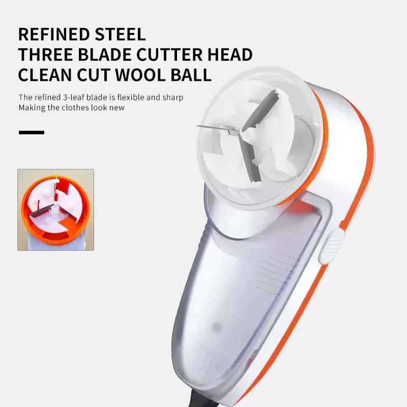 Corded Lint Remover for Clothes with Mesh Cover