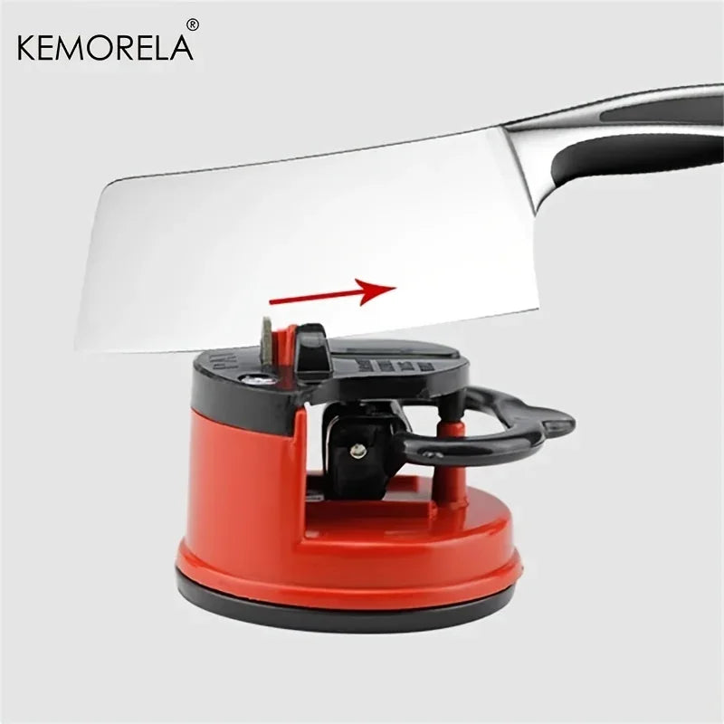 Kemorela Fine Iron Knife Sharpener with Suction Base