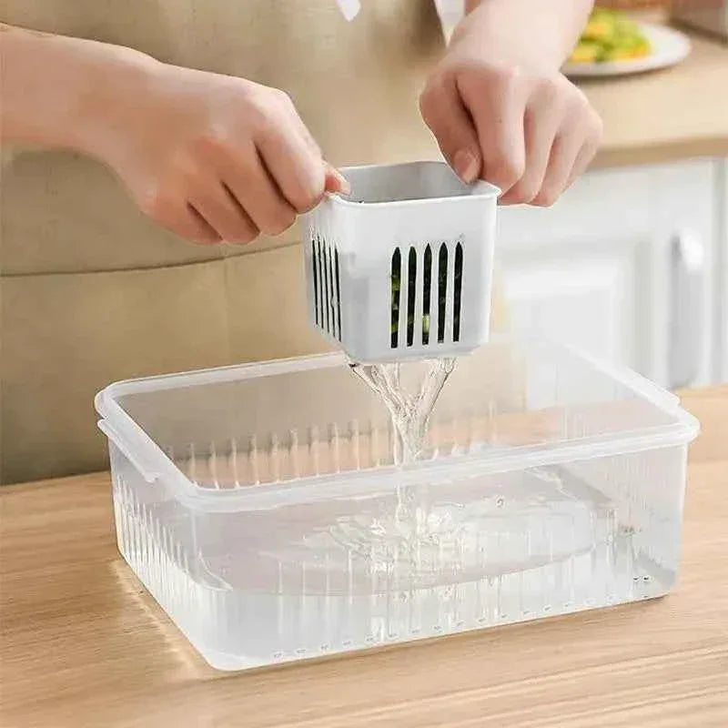 Fridge Organizer Container for Fresh Foods