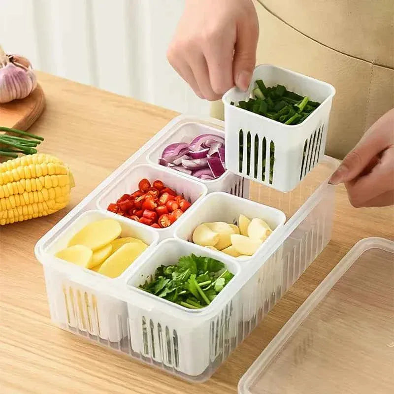 Fridge Organizer Container for Fresh Foods - Clarify.pk