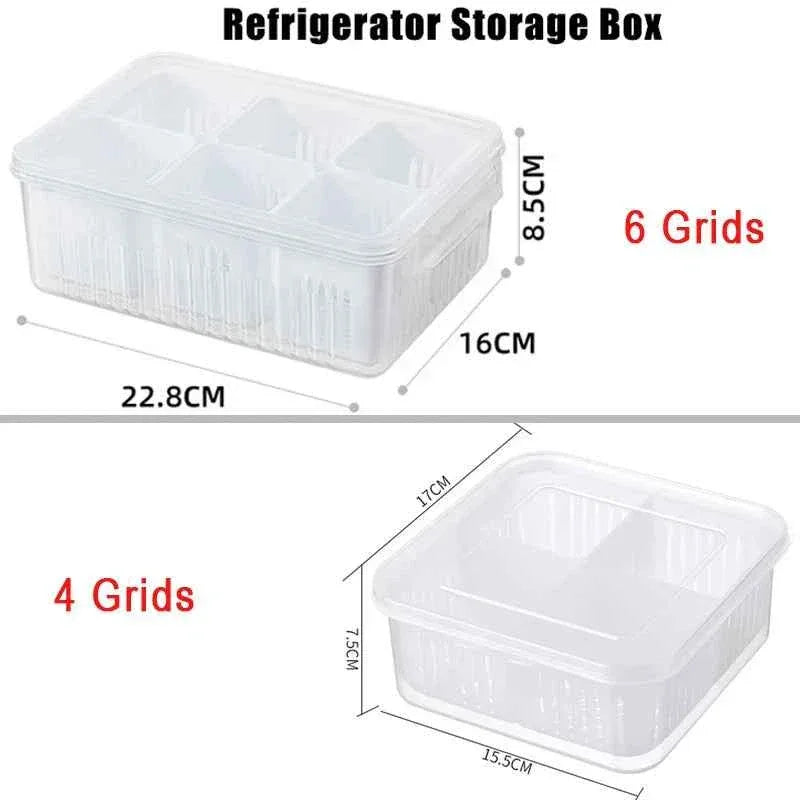 Fridge Organizer Container for Fresh Foods